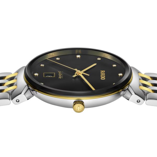 Montre Rado Florence Diamonds Cadran Soleillé Noir 38 mm