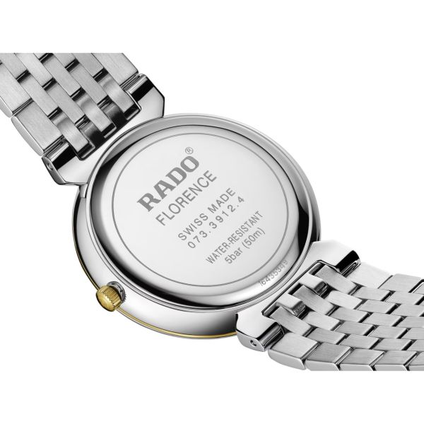Montre Rado Florence Diamonds Cadran Soleillé Noir 38 mm