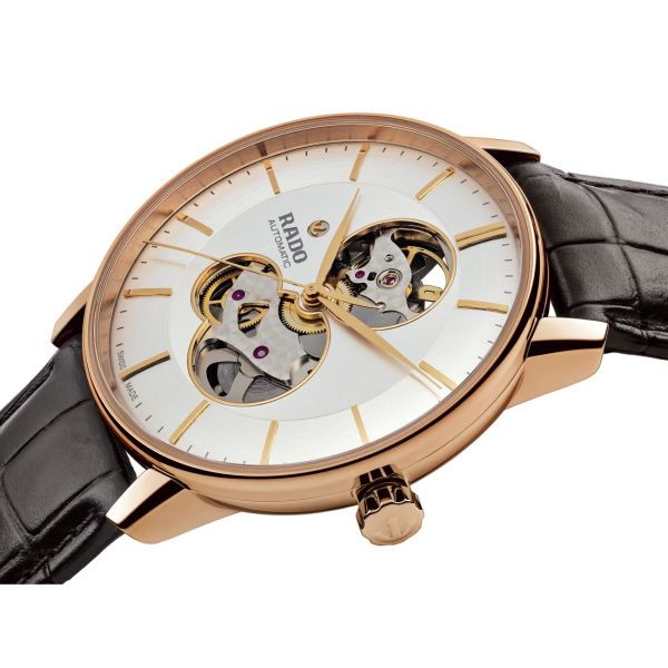 Montre Rado Coupole Classic Open Heart Automatic Cadran Argent 41 mm