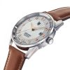 Montre LIP Valentin Annapurna classique automatique bracelet cuir marron