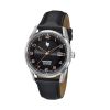Montre LIP Valentin Annapurna classique automatique bracelet cuir noir