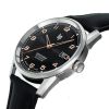 Montre LIP Valentin Annapurna classique automatique bracelet cuir noir
