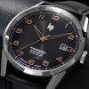 Montre LIP Valentin Annapurna classique automatique bracelet cuir noir