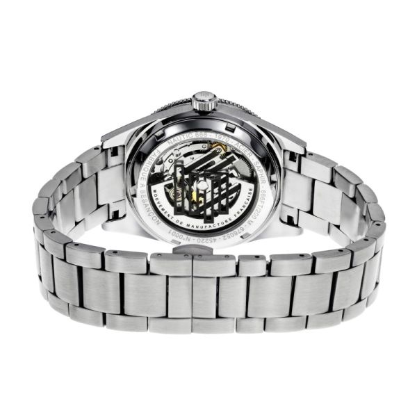 Montre LIP Nautic 666 Manufacture Cadran Bleu Bracelet Acier