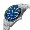 Montre LIP Nautic 666 Manufacture Cadran Bleu Bracelet Acier