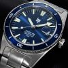Montre LIP Nautic 666 Manufacture Cadran Bleu Bracelet Acier