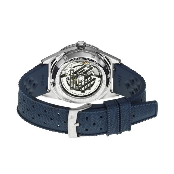 Montre LIP Nautic 666 Manufacture Cadran Bleu Bracelet Bleu