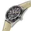Montre LIP Nautic 666 Manufacture Cadran Gris Bracelet Beige