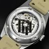 Montre LIP Nautic 666 Manufacture Cadran Gris Bracelet Beige