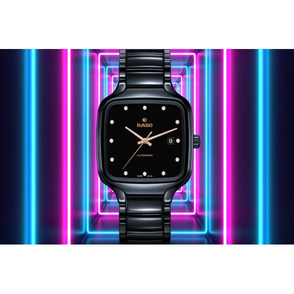Montre Rado True Square Automatic Diamonds 38 mm