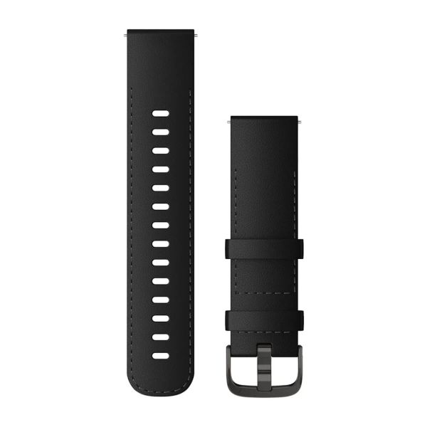 copy of Bracelet Montre Garmin Quickfit 26mm Cuir Marron Boucle Noir