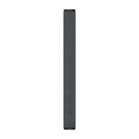 Bracelet Montre Garmin UltraFit 26mm Nylon Souple Gris