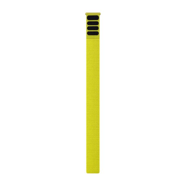 Bracelet Montre Garmin UltraFit 26mm Nylon Jaune