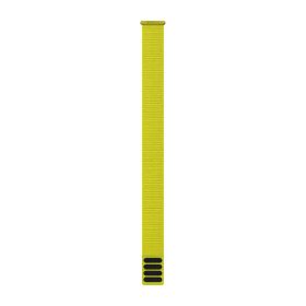 Bracelet Montre Garmin UltraFit 26mm Nylon Jaune
