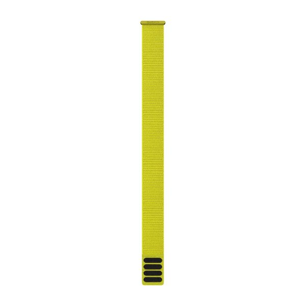 Bracelet Montre Garmin UltraFit 26mm Nylon Jaune