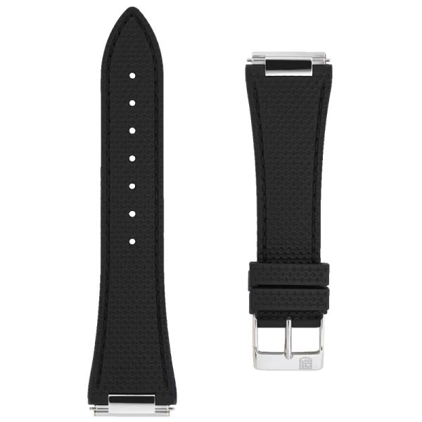 Bracelet Frederique Constant 24mm Caoutchouc Boucle ardillon