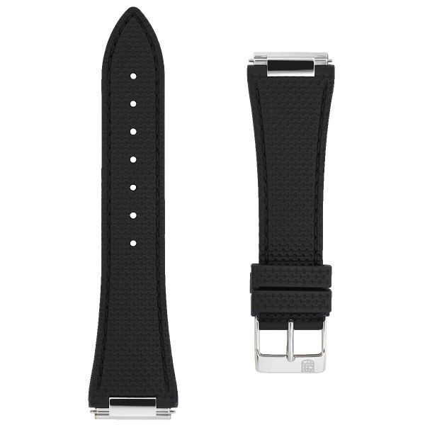 Bracelet Frederique Constant 24mm Caoutchouc Boucle ardillon