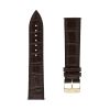 Bracelet Frederique Constant 20mm Cuir de veau Boucle ardillon