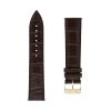 Bracelet Frederique Constant 20mm Cuir de veau Boucle ardillon