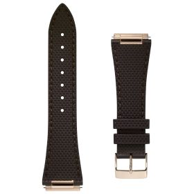 Bracelet Frederique Constant 25.5mm Caoutchouc Boucle ardillon
