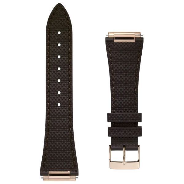Bracelet Frederique Constant 25.5mm Caoutchouc Boucle ardillon