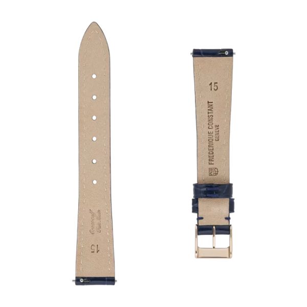 Bracelet Frederique Constant 15mm Cuir de veau Boucle ardillon