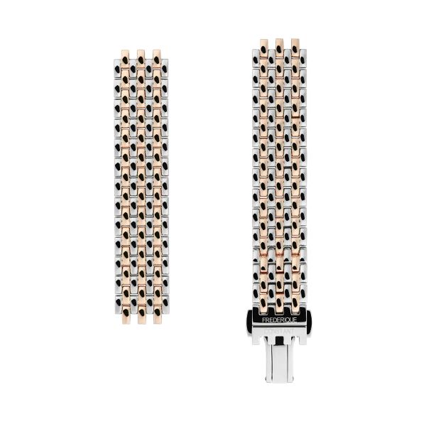 Bracelet Frederique Constant 16mm Acier inoxydable Boucle déployante