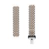 Bracelet Frederique Constant 16mm Acier inoxydable Boucle déployante