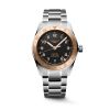 Montre Longines Spirit Zulu Time 1925 Acier Inoxydable Or Rose