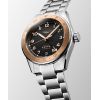 Montre Longines Spirit Zulu Time 1925 Acier Inoxydable Or Rose