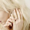 Bague Ginette NY Mini Straw DiamondRing Or Rose