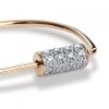Bague Ginette NY Mini Straw DiamondRing Or Rose