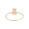 Bague Ginette NY Mini Diamond Midnight Ring Or Rose
