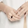 Bague Ginette NY Circle Ring Or Rose