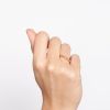 Bague Ginette NY Be Mine Domed Band Or Rose