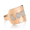 Bague Ginette NY Diamond Angèle Ring Or Rose