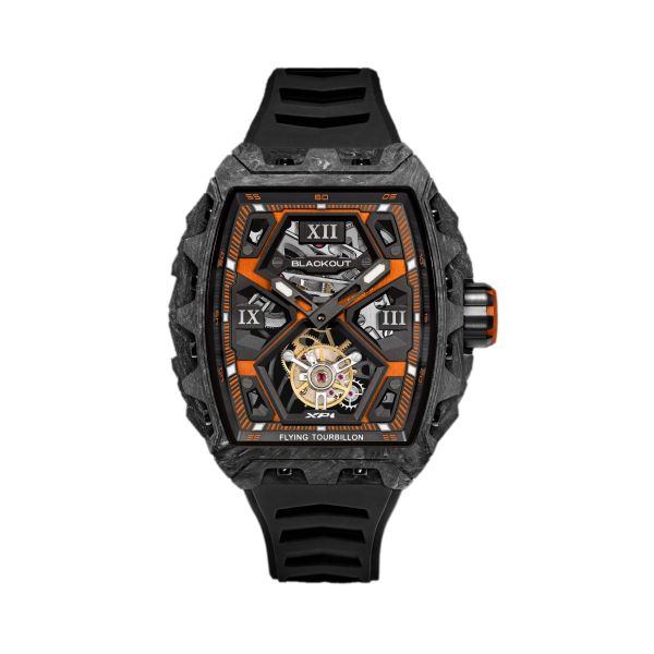 Montre Blackout Watches XP1 Tourbillon Orange