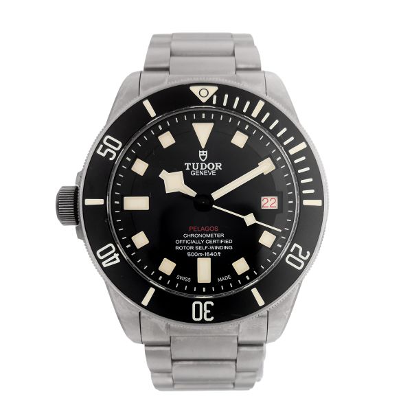 MONTRE OCCASION HOMME TUDOR PELAGOS LHD BRACELET TITANE