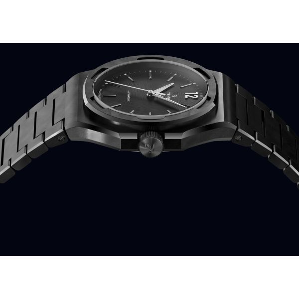 Montre Yema Wristmaster Slim CMM.20 Auto Edition Limitée Cadran Noir Bracelet Acier 39MM
