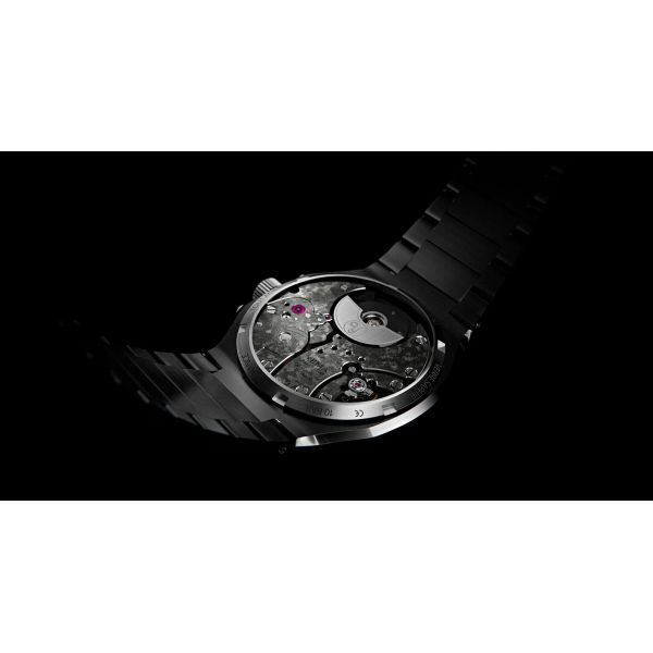 Montre Yema Wristmaster Slim CMM.20 Auto Edition Limitée Cadran Noir Bracelet Acier 39MM