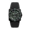 Montre Bell & Ross BR-03 Diver Lum Outline Bracelet Caoutchouc Noir