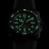 Montre Bell & Ross BR-03 Diver Lum Outline Bracelet Caoutchouc Noir