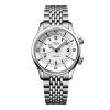 Montre Longines Legend Diver Cadran Blanc Bracelet Acier 39mm
