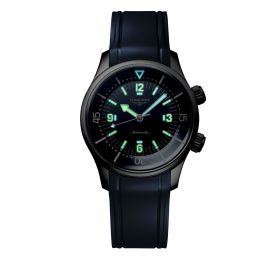 Montre Longines Legend Diver Cadran Bleu Bracelet Caoutchouc 39mm