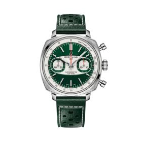 Montre Breitling Top Time B31 Racing Cadran Vert Bracelet Cuir