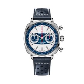Montre Breitling Top Time B31 Martini Racing Bracelet Cuir Bleu