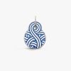 Médaille Arthus Bertrand Jordane Saget Laque Bleu Roi 30mm