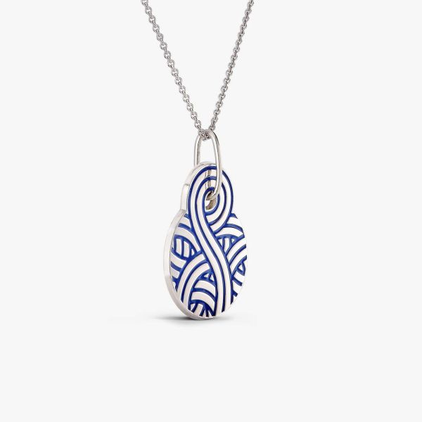 Médaille Arthus Bertrand Jordane Saget Laque Bleu Roi 30mm