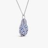 Médaille Arthus Bertrand Jordane Saget Laque Bleu Roi 30mm