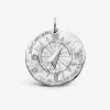 Médaille Arthus Bertrand Boussole 25mm Argent Rhodié